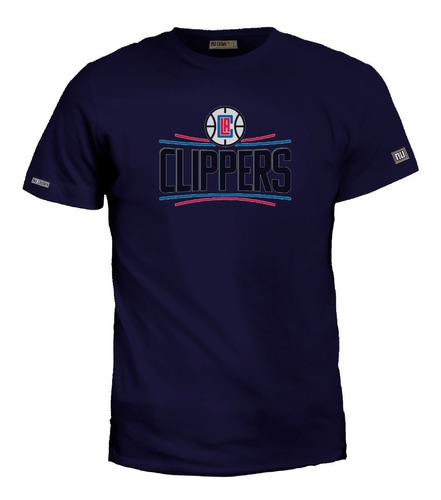 Camiseta Estampada Equipo Angeles Clippers Baloncesto Bto