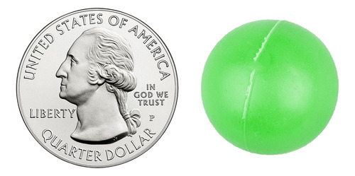 Fairly Odd Novelties Mini Ping Pong Bolas Redondas, Verde, 1