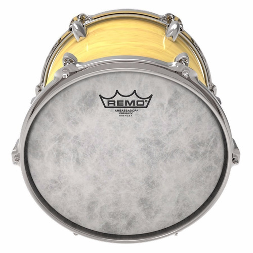 Parche Remo Usa Fiberskyn Ambassador Simil Cuero P/ Tom 16