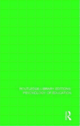 The Psychology Of Educational Technology And Instructional Media, De Ken Spencer. Editorial Taylor Francis Ltd, Tapa Dura En Inglés