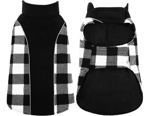 Kuoser Abrigo Reversible Para Perro, Chaqueta Cálida E Imper