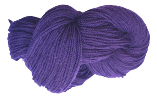 Lana Shetland Semigorda 900gr (6 Madejas De 150gr) Violeta