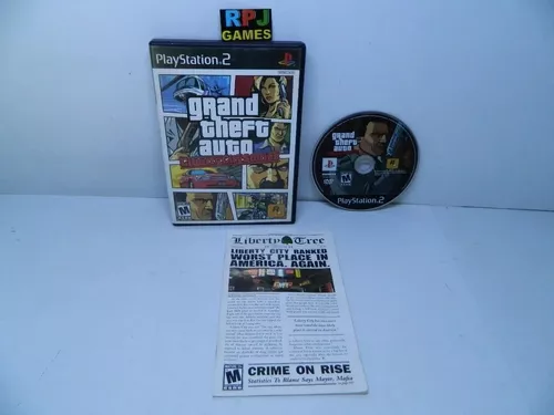 Grand Theft Auto Liberty City Stories  Jogo Original para Playstation 2 -  Escorrega o Preço