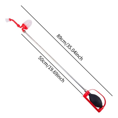 H Dispensador De Pó Para Caneta, Comprimento Da Haste 50 Cm
