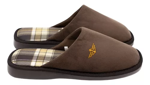 Pantuflas Dockers Casual Marrón Oscuro Para Caballero