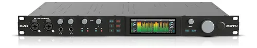 Interfaz De Audio Motu 828 28x32 Usb3 Para Mac, Windows E Io