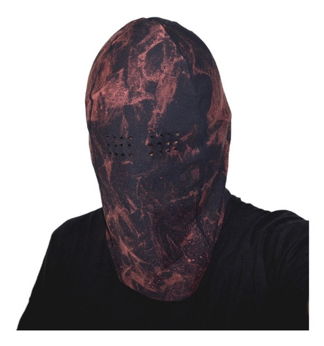 Imagen 3 de 6 de Mascara Grunge Blue Acidwash Facemask Kanye Algodon Gr1