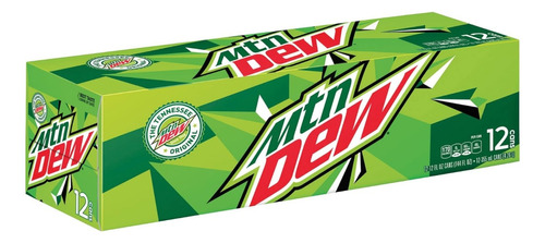 Soda Montain Dew Americana Pack De 12 Latas