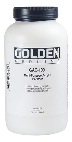 Gac-100 Polímero Acrílico 32 Oz