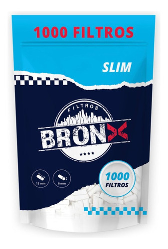 Filtro Bronx Slim 1000 Unidades