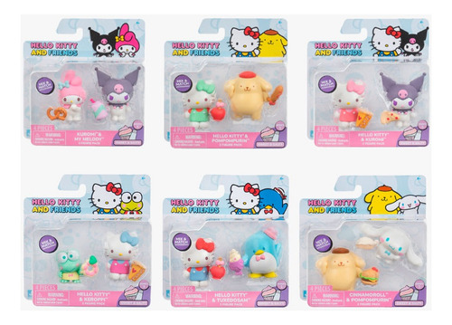 Pack 2 Figuras Keroppi Y Hello Kitty Hello Kitty And Friends