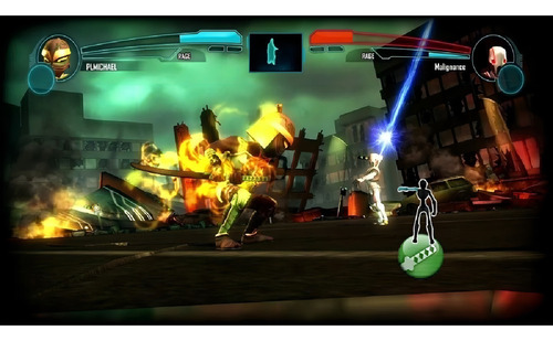 Juego Powerup Heroes con sensor multimedia físico Kinect para Xbox 360