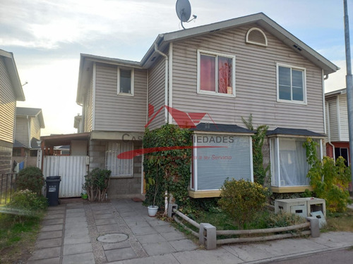 Hermosa Casa De Dos Pisos, 4 Dormitorios 3 Baños, Quilicura