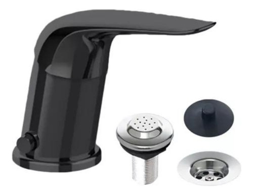 Griferia Bidet Monocomando C/transfer Manhattan Mozart 7928 Color Negro