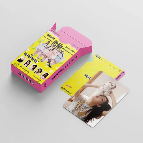 Yyzj K-pop 55 Unidades De Cartões Fotográficos Illit 4º L