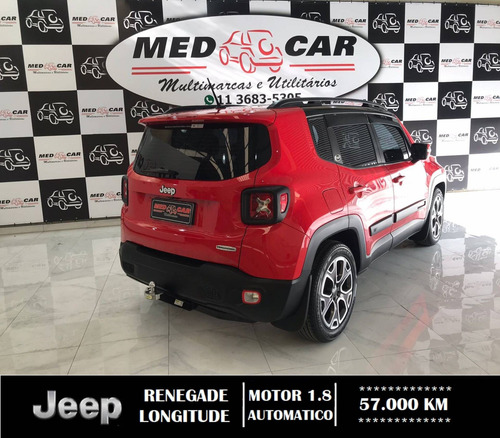 Imagem 5 de 13 de Jeep Renegade 1.8 16v Flex Longitude 4p Automático