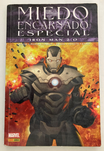 Comic Marvel: Miedo Encarnado Especial Iron Man 2.0. Panini