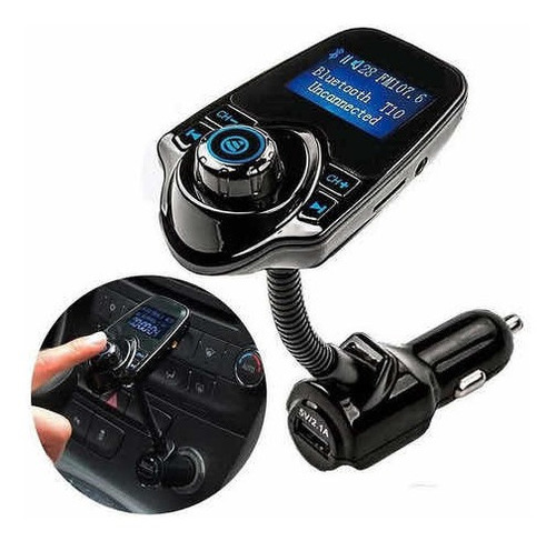 Transmisor Radio Fm Bluetooth Usb Tf Mp3 Wam Cargador Auto