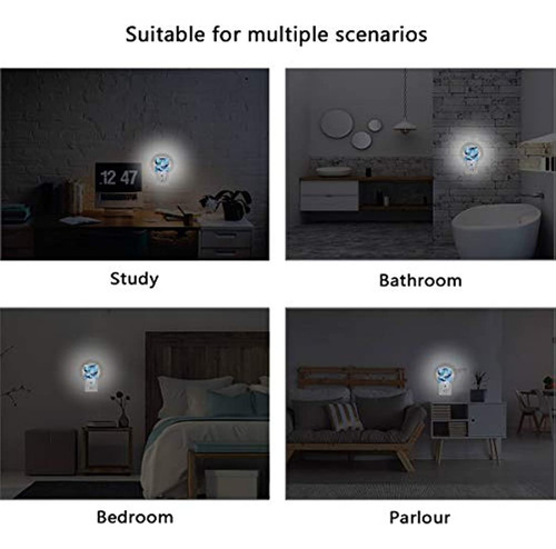 Luz Nocturna Led Con Sensor De Atardecer A Amanecer