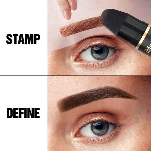 Imethod Eyebrow Stamp And Eyebrow Stencil Kit - Kit De Estam