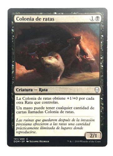 Rat Colony - Carta Original De Magic The Gathering