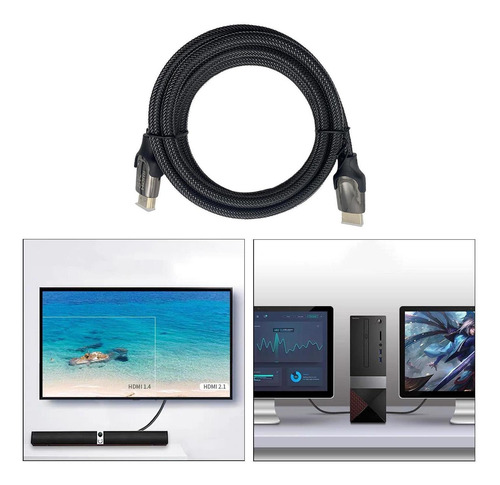 Imagen 5 de 12 de Cable Conector De Pantalla De Alta Definición De Tv 1,5 M