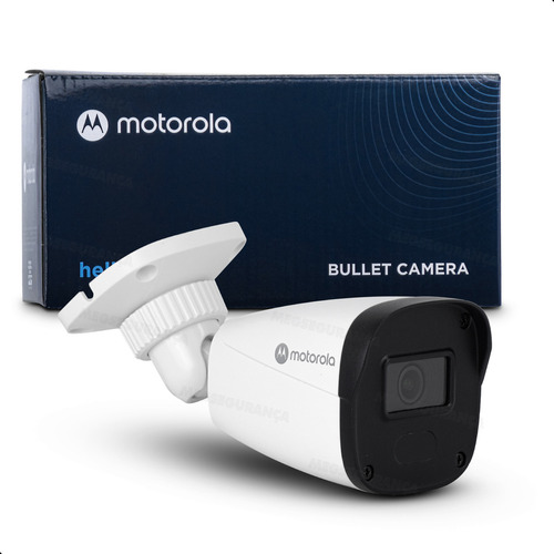 Câmera Motorola 2.0 1080p Lente 2,8mm Metal Ip66 Bullet Wdr