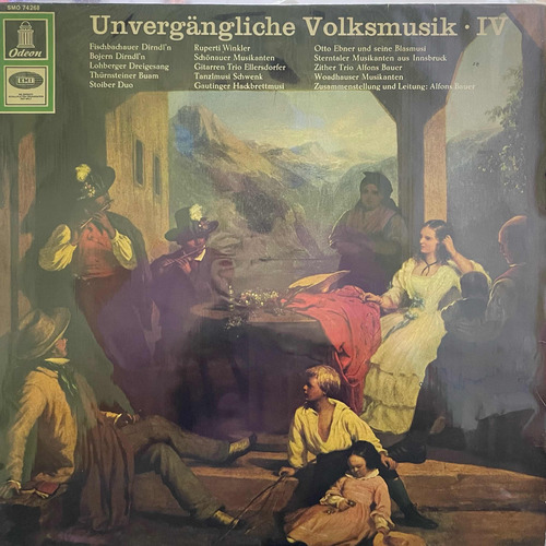 Disco Vinilo De Época Unvergängliche Volksmusik  Iv