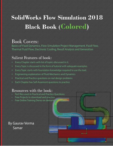 Book : Solidworks Flow Simulation 2018 Black Book (colored).