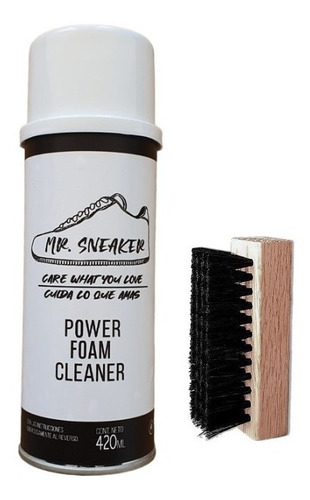 Mr. Sneaker Power Foam Cleaner  Limpieza De Tenis Y Sneakers