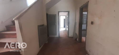 Residência Assobradada Para Fins Comerciais No Centro Da Cidade Com Bem Localização, Excelente Para Escritório, Contendo Varias Salas. - Ca2230