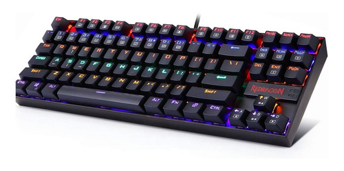 Teclado Gamer Redragon Kumara K552 Rgb Sw Red Español