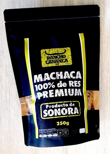 Machaca De Sonora, 100% De Res, 250 Gramos, Calidad Premium