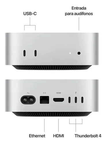 Apple Mac Mini M4 16gb Ram 10cpu 256gb Ssd 2024