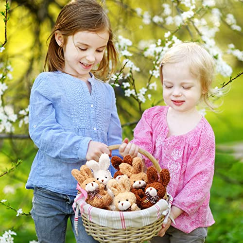 Conjunto De 24 Conejitos De Peluche Sotiff, Tamaño Pequeño