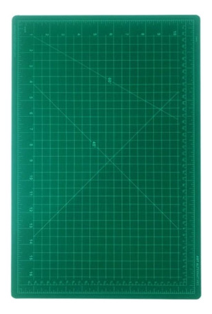 Base Tabla Salvacorte Mat Art Alternatives 30x45 Verde/negro Color Multicolor