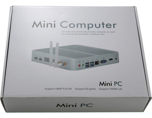 Idearace Mini Desktop Pc, I5 8th Gen. 4 Cpu De Núcleos, 16gb