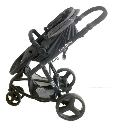 Imagem 6 de 8 de Carrinho De Bebê Europeu Berço Moises + Bebê Conforto Luxo
