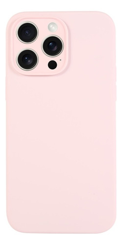 Funda Para iPhone De Silicona Líquida Color Sólida