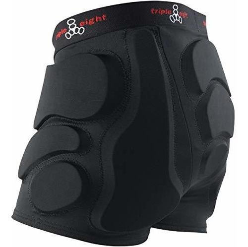 Triple Eight Roller Derby Bumsaver Negro, X-pequeño 