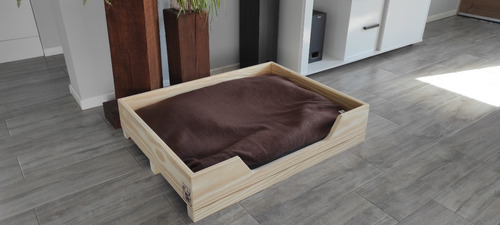 Camas Para Perros Y Gatos De Madera Con Colchón Casilla