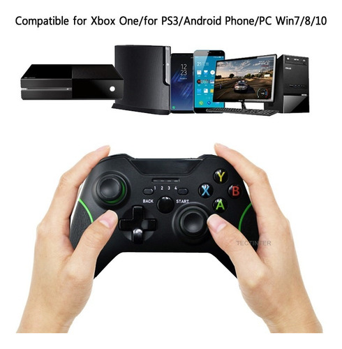 Imagen 8 de 10 de Control Joystick Inalámbrico Para Xbox One Pc Vibración Dual