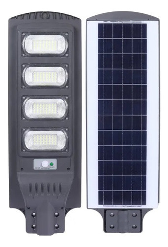 Lampara Solar Led  Reflector Solar 400w Poste Exterior 