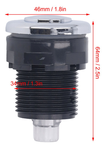 Interruptor De Aire Cabezal De Acero Inoxidable 125-250v
