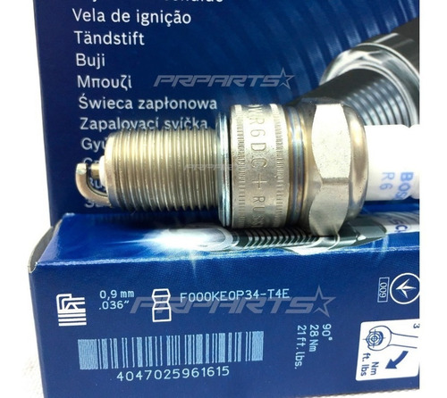 Imagem 2 de 5 de Jogo Vela Bosch Kadett 1.8 8v Alcool 91 92 93 94 95 96 97