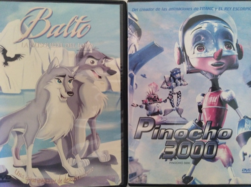 Dvd Balto Y Pinocho 3000