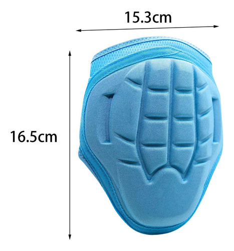 1 Protector De Codo De Bateadores De Azul Claro Adulto