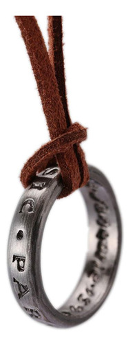 Colar Hooseiki Unissex Uncharted 4 Nathan Drake Ring Penda