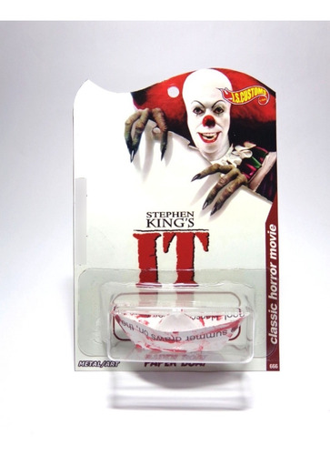 Miniatura Oficial Filme  It Pennywise Clown  Boat Iscustoms