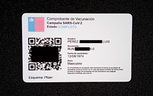 Imagen 3 de 5 de Pase De Movilidad (tarjeta Pvc) Credencial